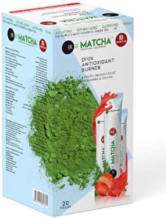 Matcha prenium tea detox antioxydants